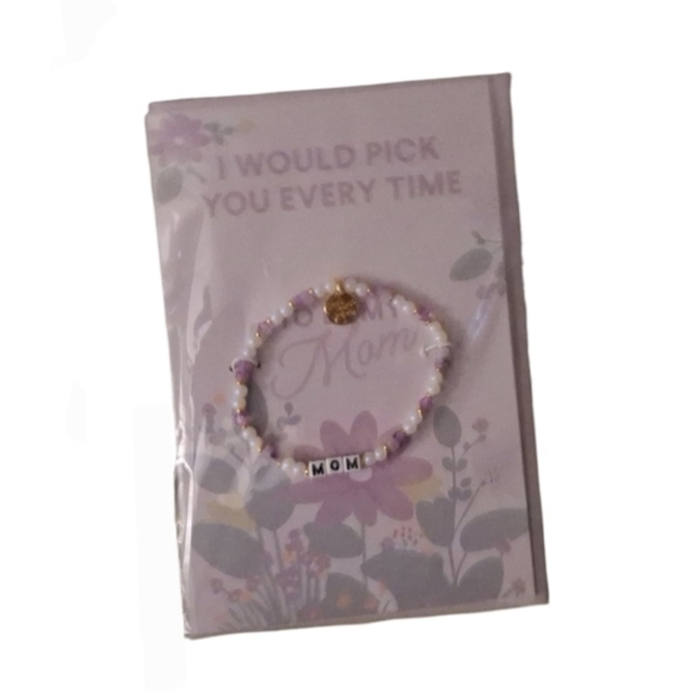 NWT LITTLE WORDS PROJET BRACELET 💜🤍